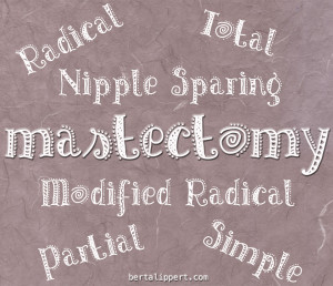 types of mastectomy