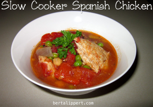 slow cooker spanish chicken
