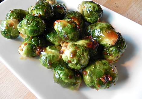 balsamic roasted brussels sprouts